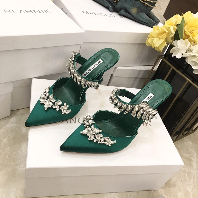 Lightweight Mxnxlo Blxhnxk High Heels 193187