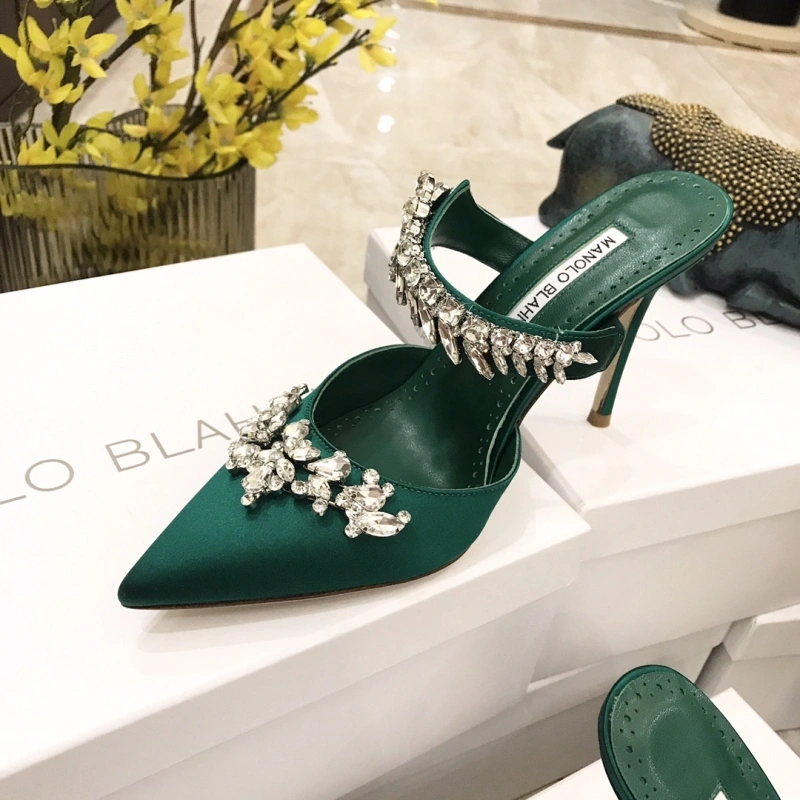 Lightweight Mxnxlo Blxhnxk High Heels 193187