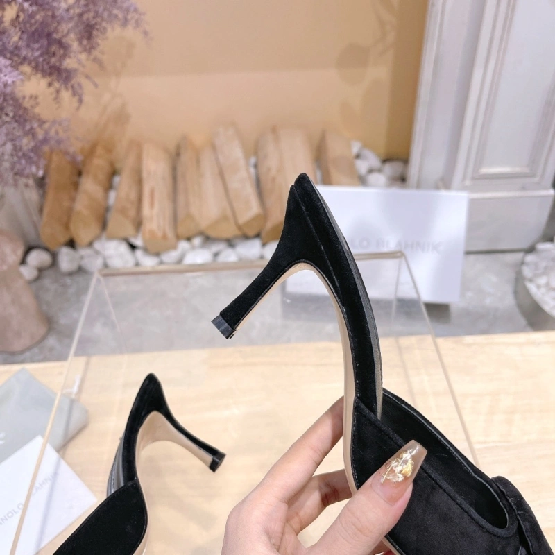 Compact Mxnxlo Blxhnxk High Heels 193172