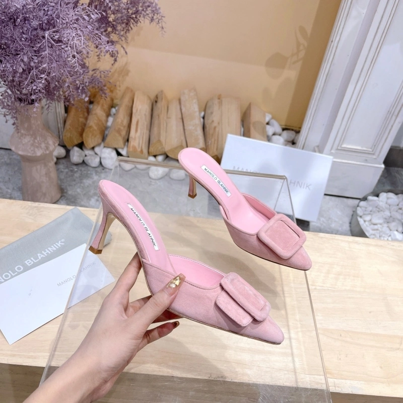Durable Mxnxlo Blxhnxk High Heels 193161