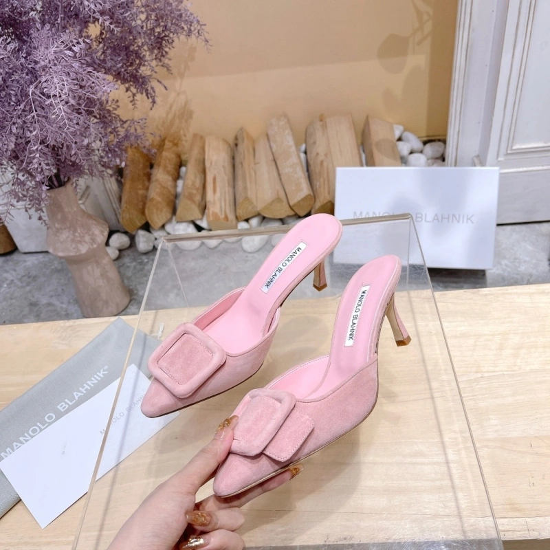 Durable Mxnxlo Blxhnxk High Heels 193161