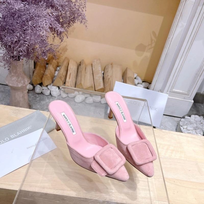Durable Mxnxlo Blxhnxk High Heels 193161