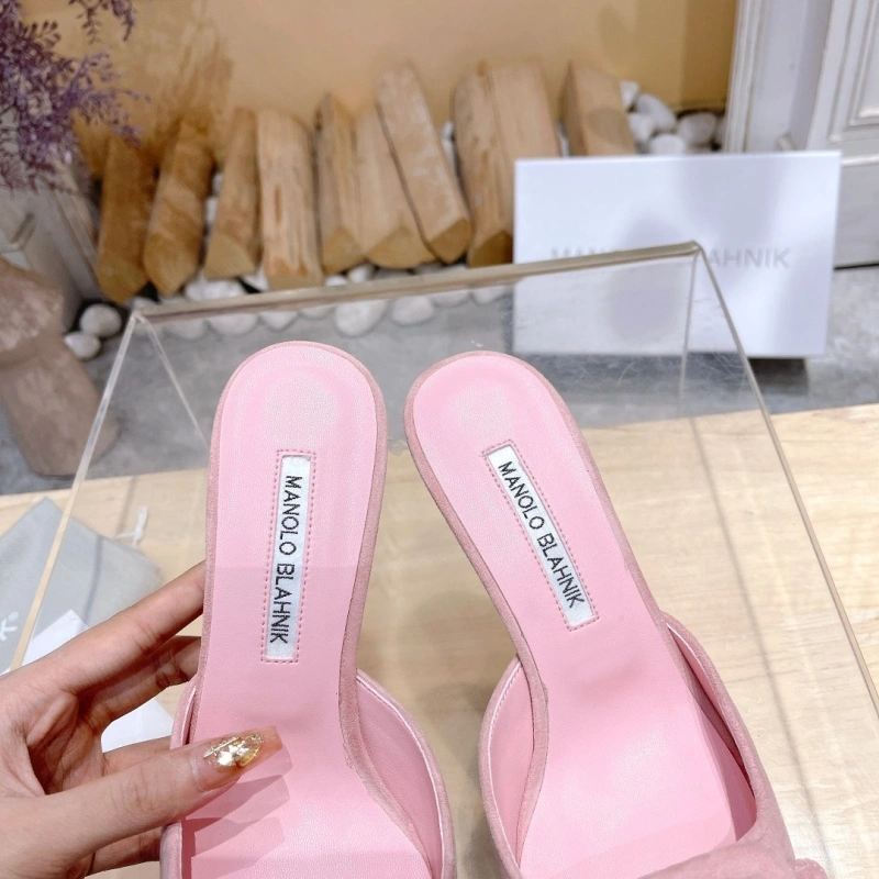 Durable Mxnxlo Blxhnxk High Heels 193161