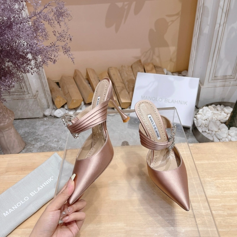 WellDesigned Mxnxlo Blxhnxk High Heels 193154