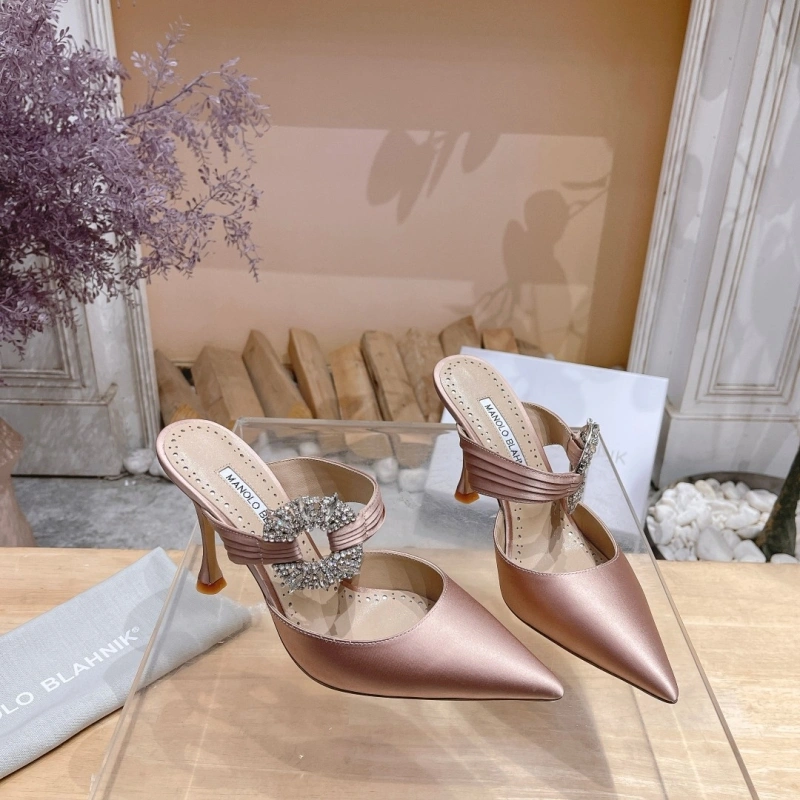 WellDesigned Mxnxlo Blxhnxk High Heels 193154
