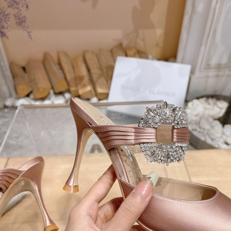 WellDesigned Mxnxlo Blxhnxk High Heels 193154