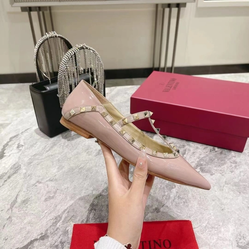 Trendsetting Vxlxntino flat shoes 232449