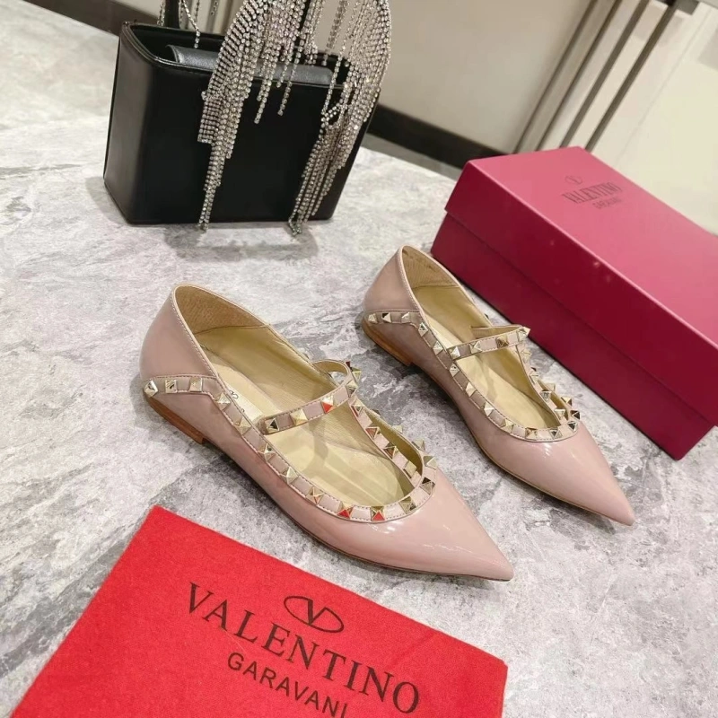 Trendsetting Vxlxntino flat shoes 232449