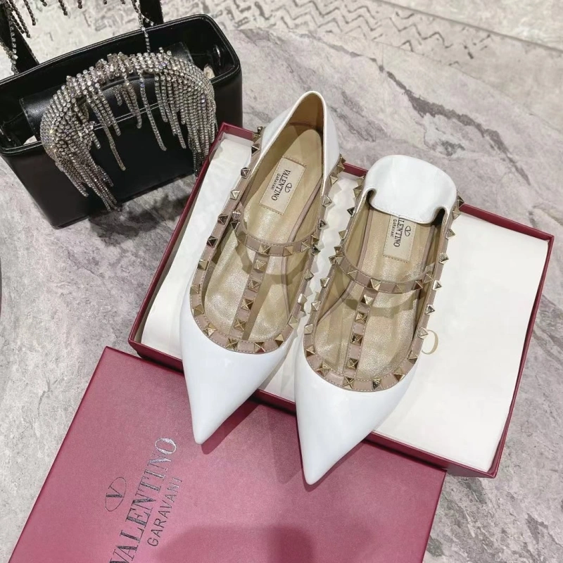 Practical Vxlxntino flat shoes 232443