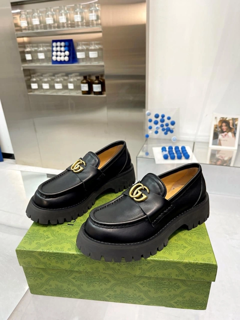 Breathable Gxccx Leather Shoes 164894