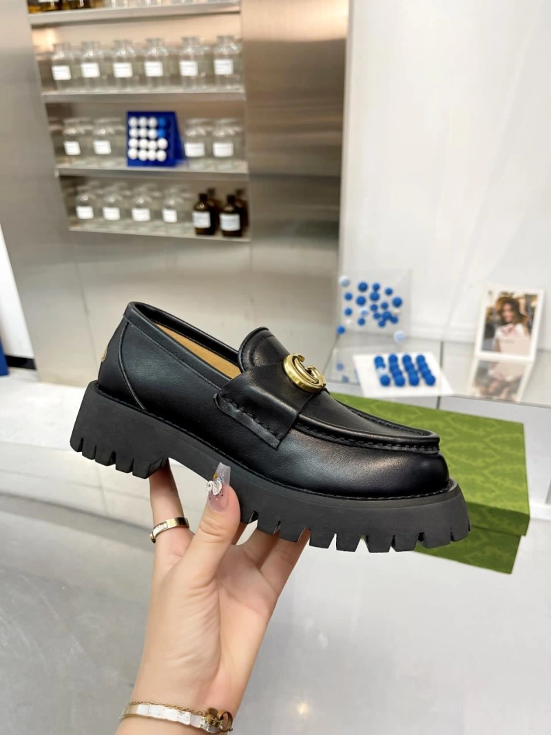 Breathable Gxccx Leather Shoes 164894