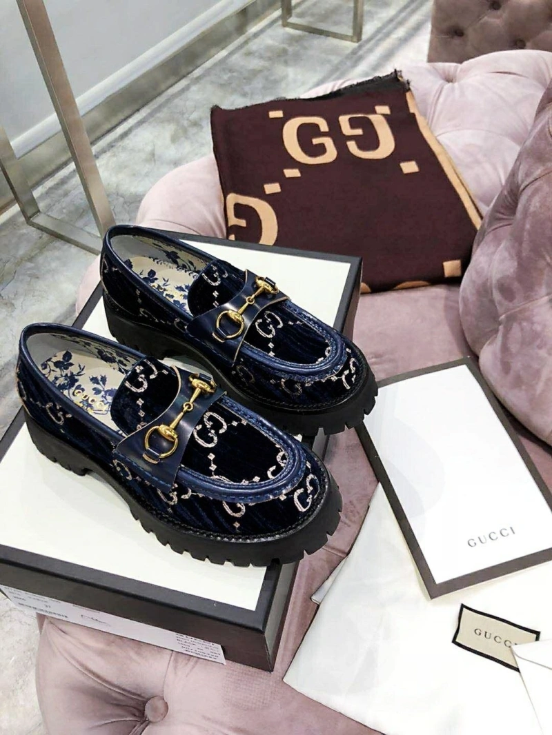 Gxccx Leather Shoes Bright 164887