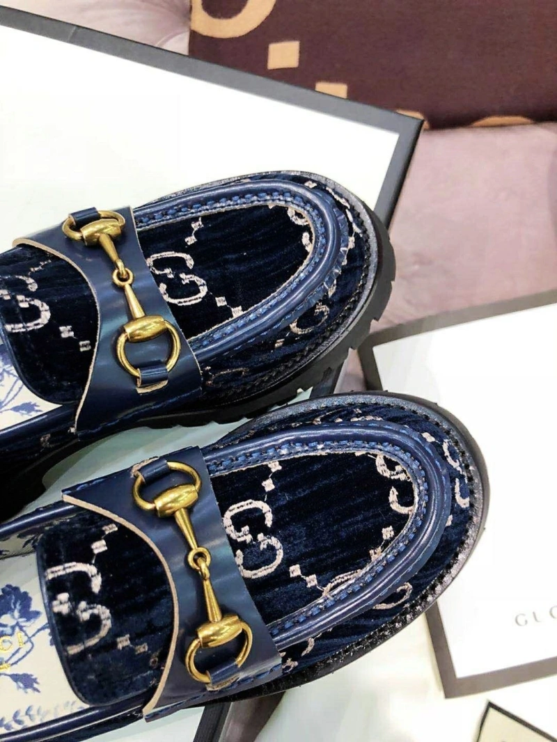 Gxccx Leather Shoes Bright 164887