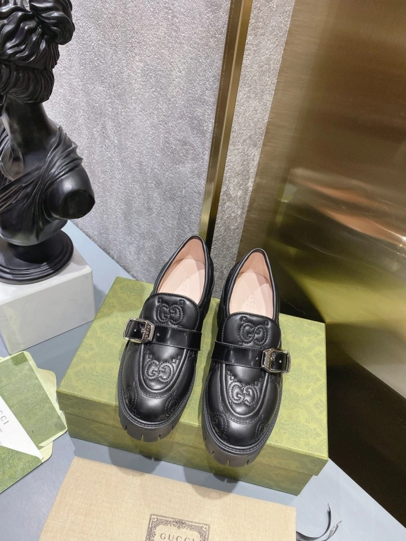 Cozy Gxccx Leather Shoes 164881