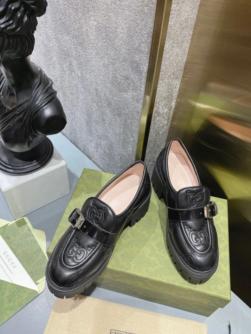 Cozy Gxccx Leather Shoes 164881
