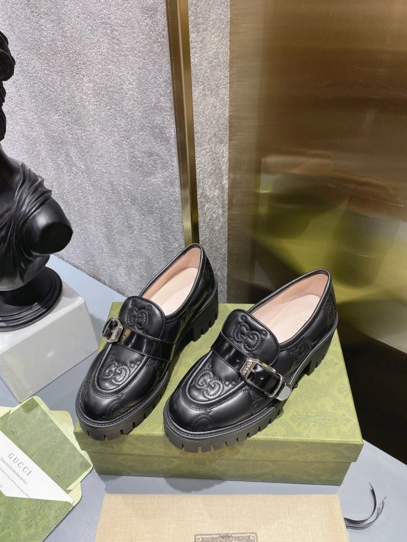 Cozy Gxccx Leather Shoes 164881