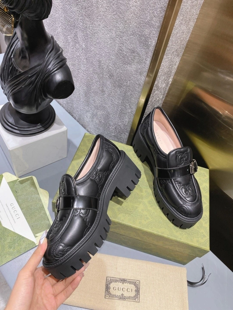 Cozy Gxccx Leather Shoes 164881