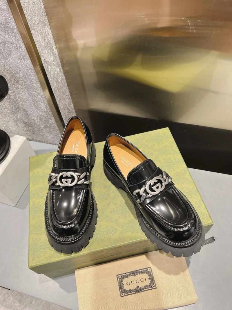 Vibrant Gxccx Leather Shoes 164847