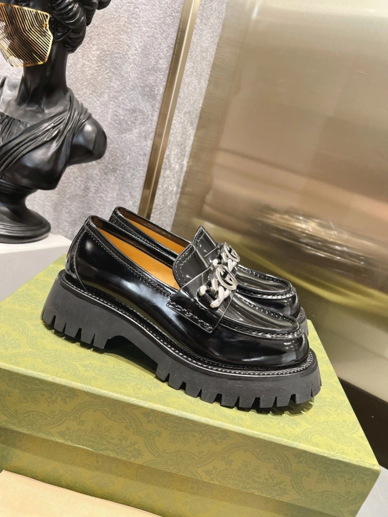 Vibrant Gxccx Leather Shoes 164847