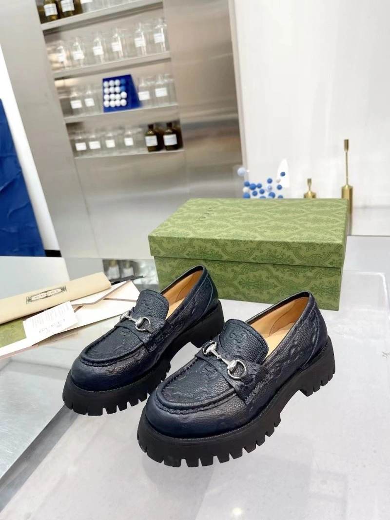 Fashionable Gxccx Leather Shoes 164879