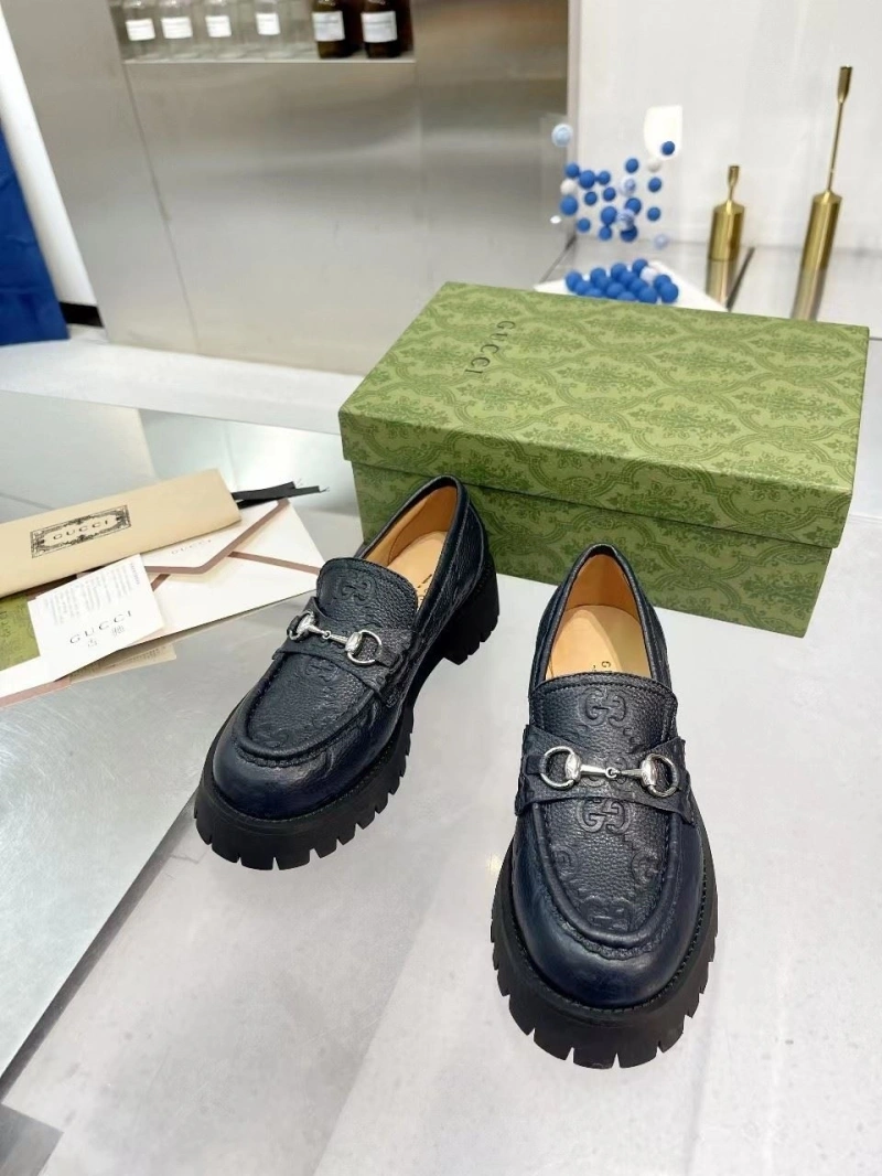 Fashionable Gxccx Leather Shoes 164879