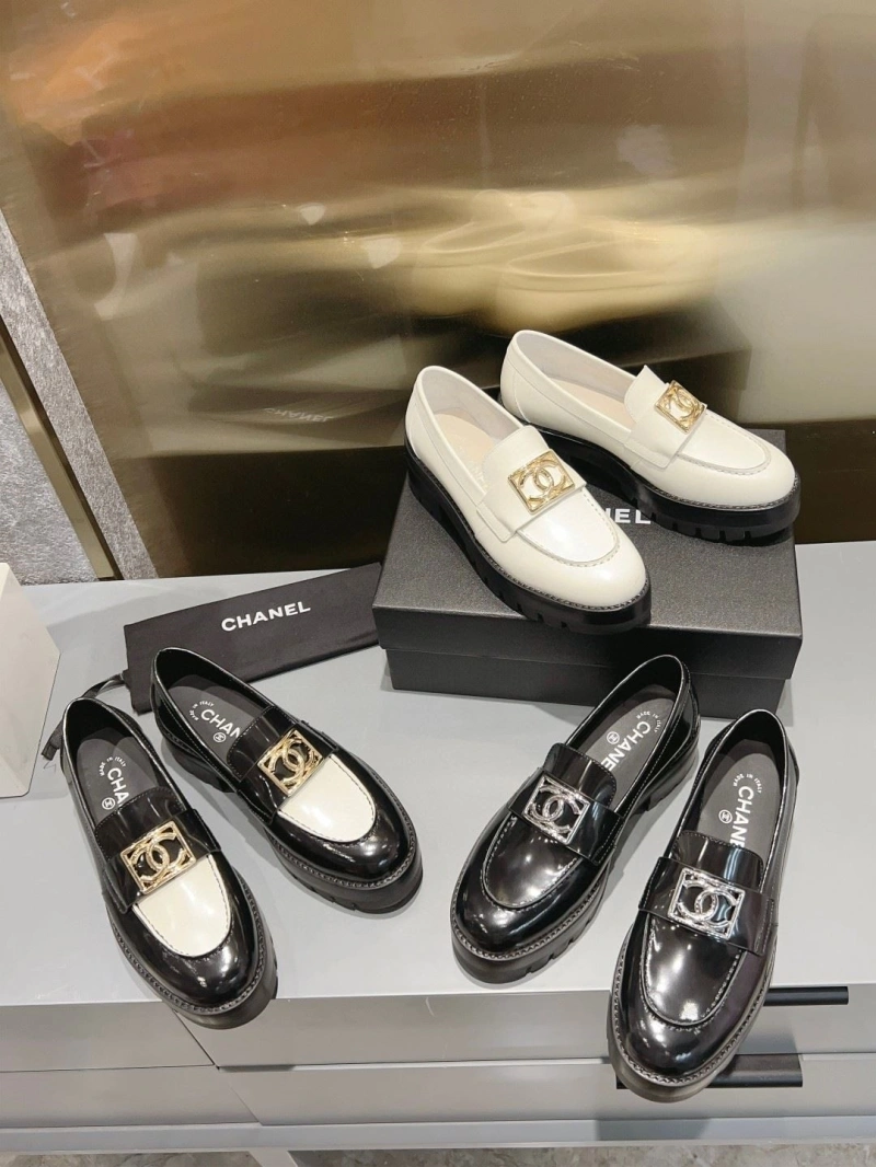 Trendsetting Chxnxl Leather Shoes 131418