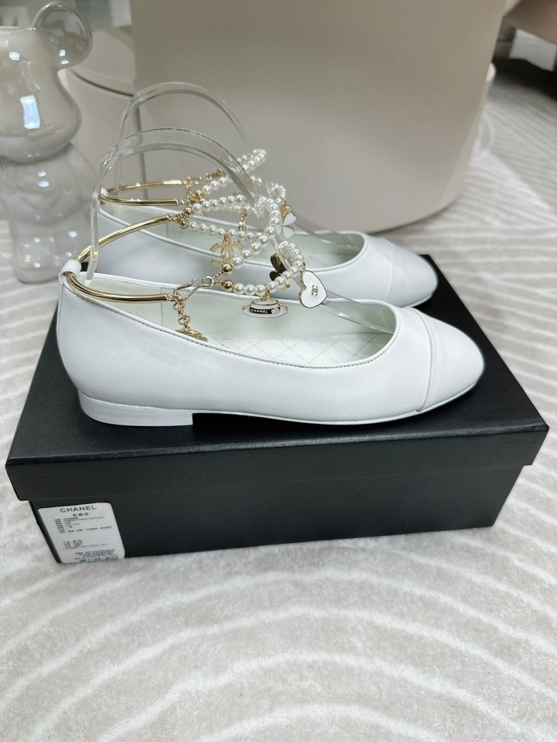 Sophisticated Chxnxl Leather Shoes 131422