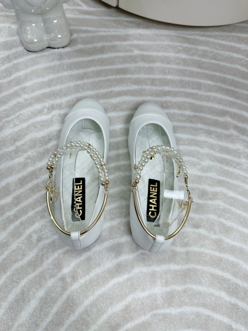 Sophisticated Chxnxl Leather Shoes 131422