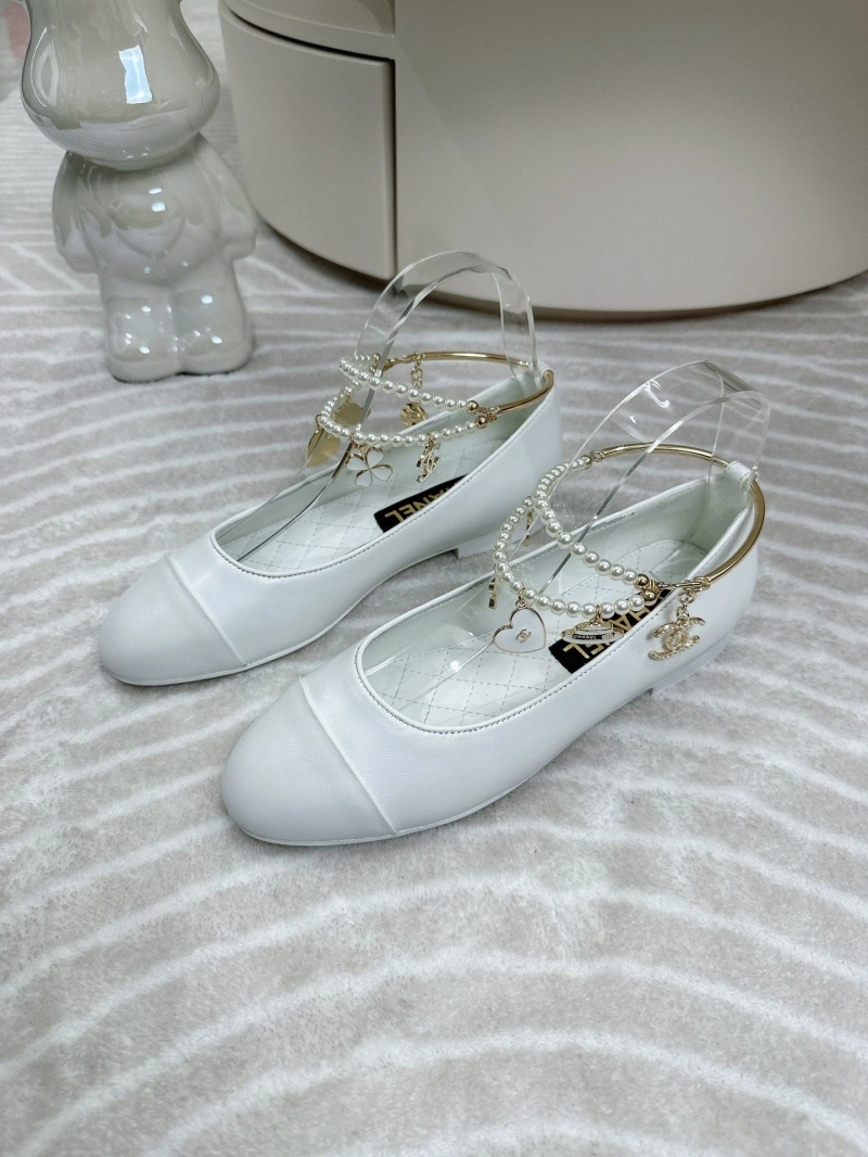 Sophisticated Chxnxl Leather Shoes 131422