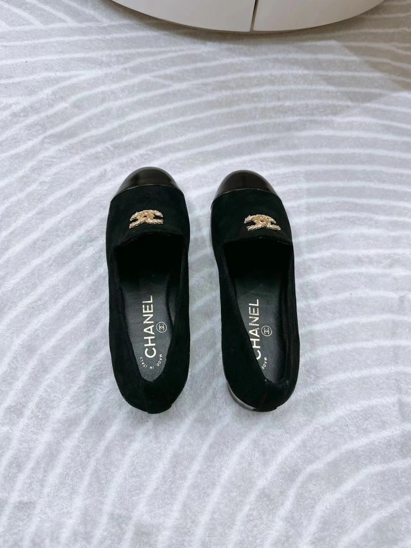 Chxnxl Leather Shoes Versatile 131405