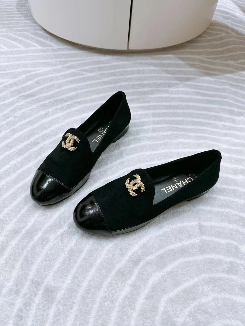 Chxnxl Leather Shoes Versatile 131405