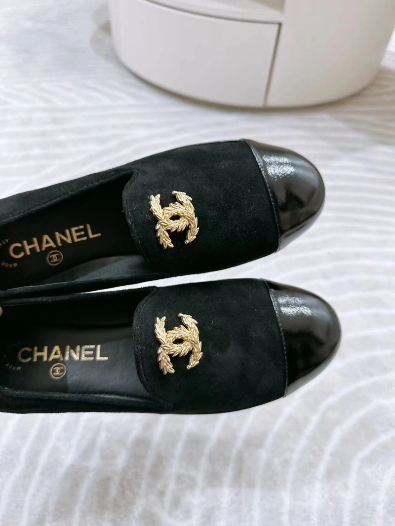 Chxnxl Leather Shoes Versatile 131405