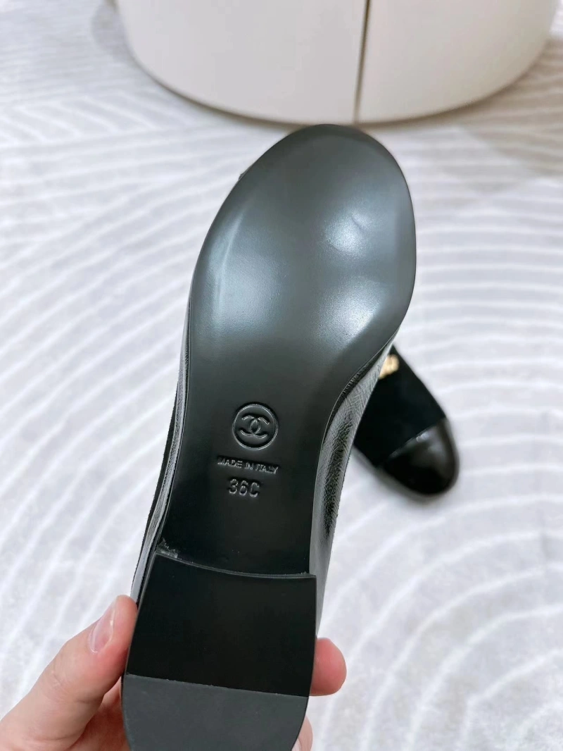 Chxnxl Leather Shoes Versatile 131405