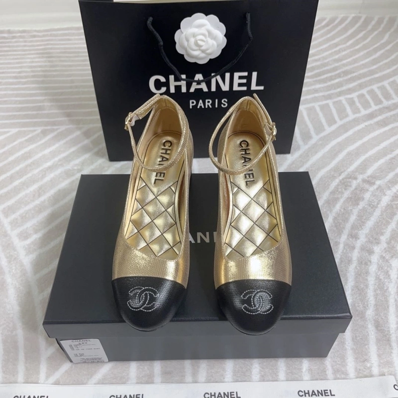 Trendy Chxnxl Leather Shoes 131389