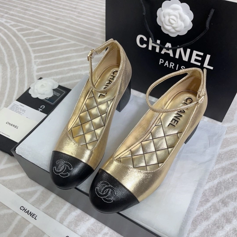 Trendy Chxnxl Leather Shoes 131389