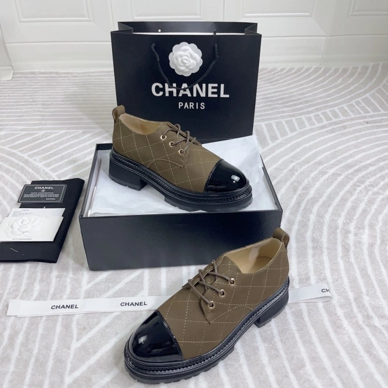 Chxnxl Leather Shoes Sophisticated 131374