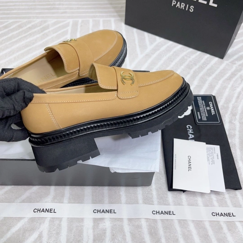 Chxnxl Leather Shoes Sleek 131384