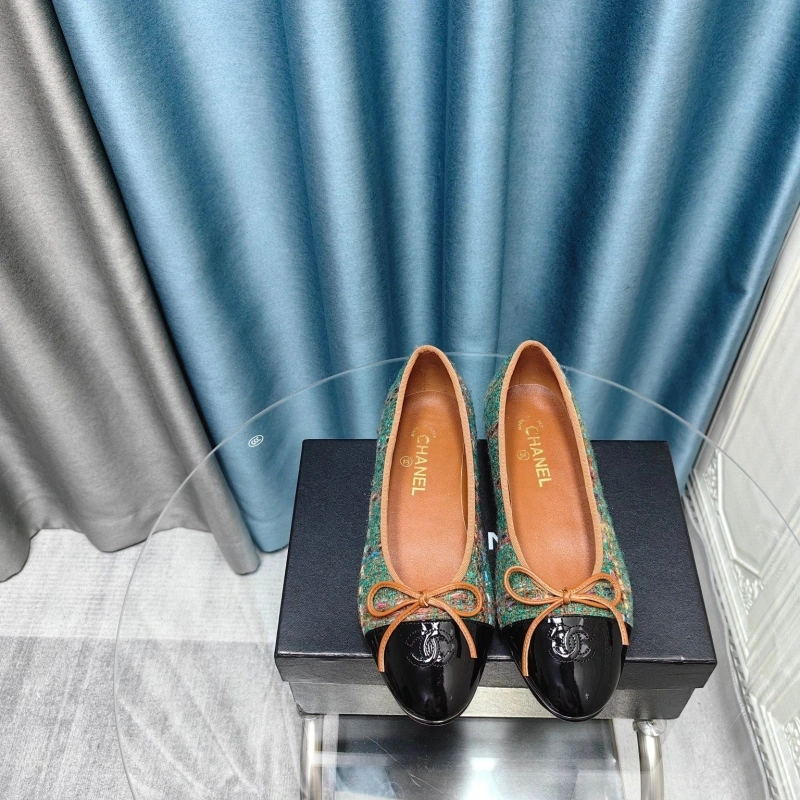 Sleek Chxnxl Flat Shoes 129223