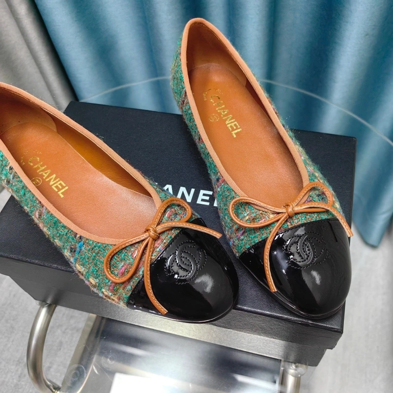 Sleek Chxnxl Flat Shoes 129223