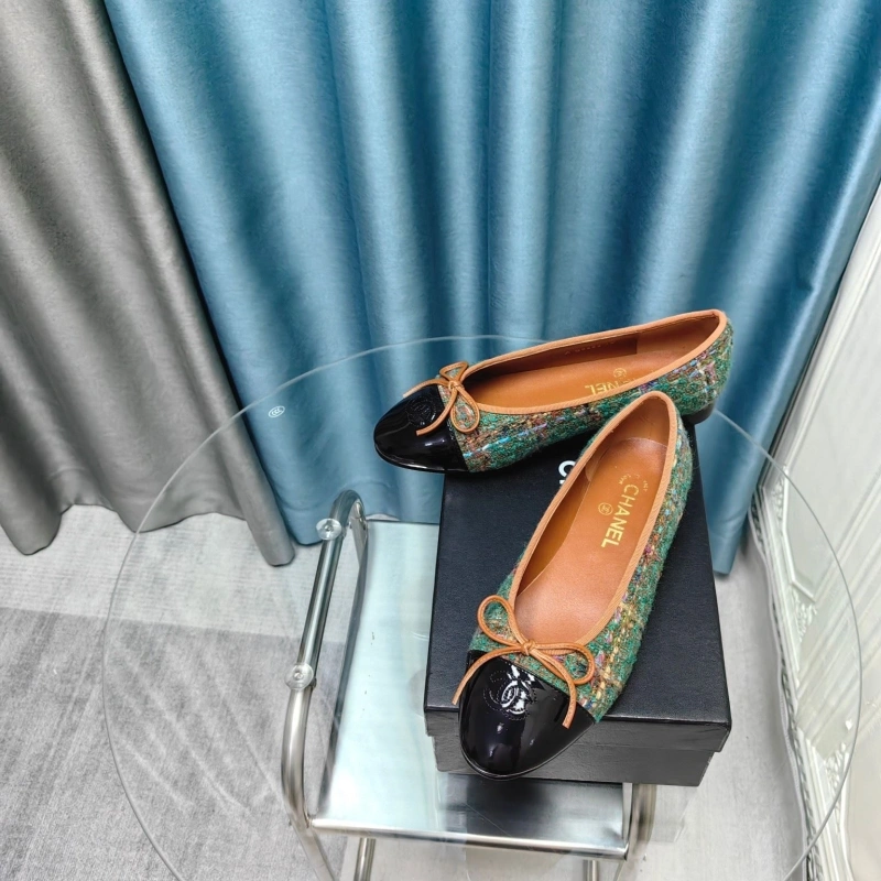 Sleek Chxnxl Flat Shoes 129223