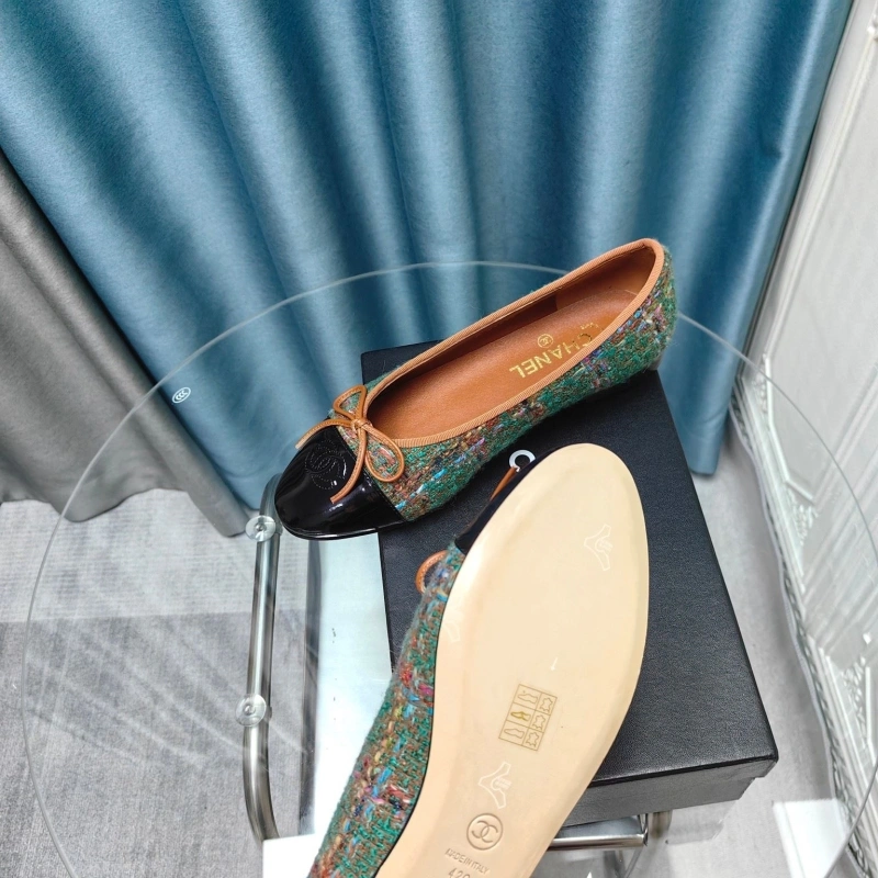 Sleek Chxnxl Flat Shoes 129223