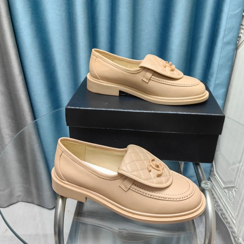 Flexible Chxnxl Leather Shoes 128784
