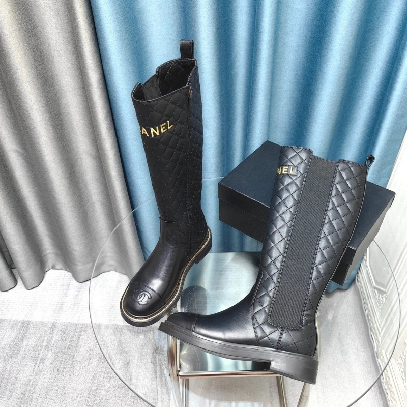 Sleek Chxnxl Boots 129732