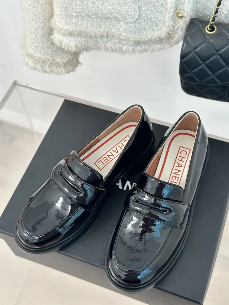 Efficient Chxnxl Leather Shoes 128766