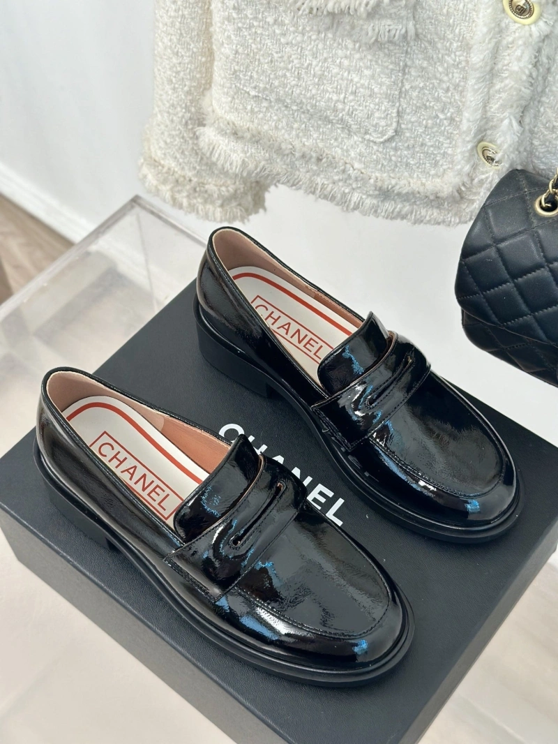 Efficient Chxnxl Leather Shoes 128766