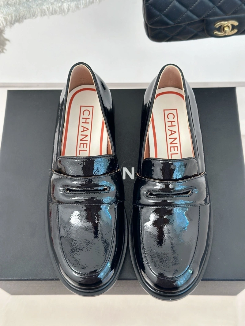 Efficient Chxnxl Leather Shoes 128766