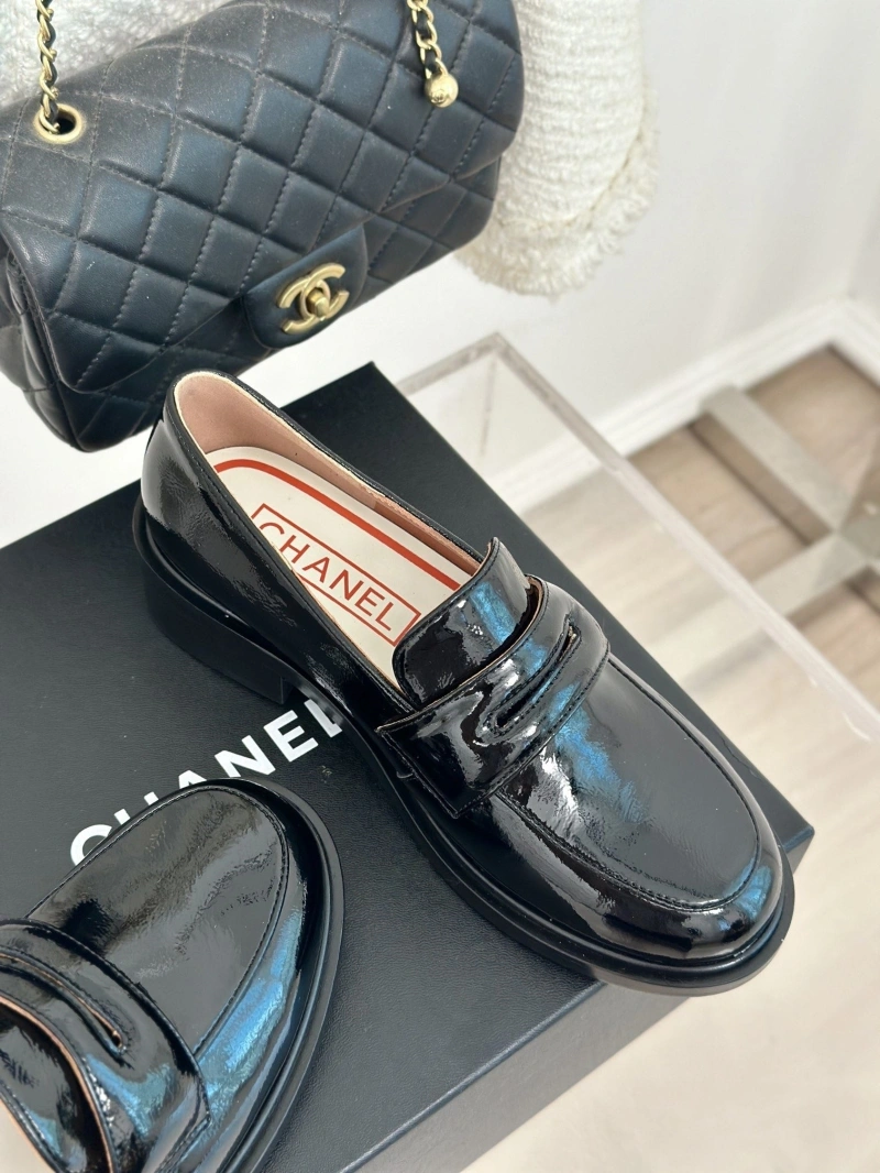 Efficient Chxnxl Leather Shoes 128766