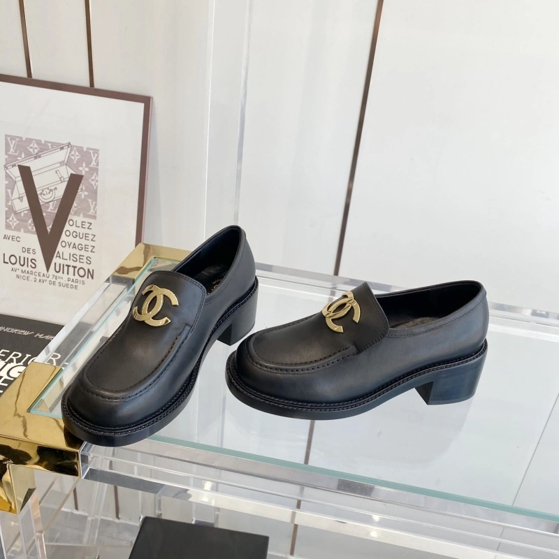 Chxnxl Leather Shoes Elegant 128737