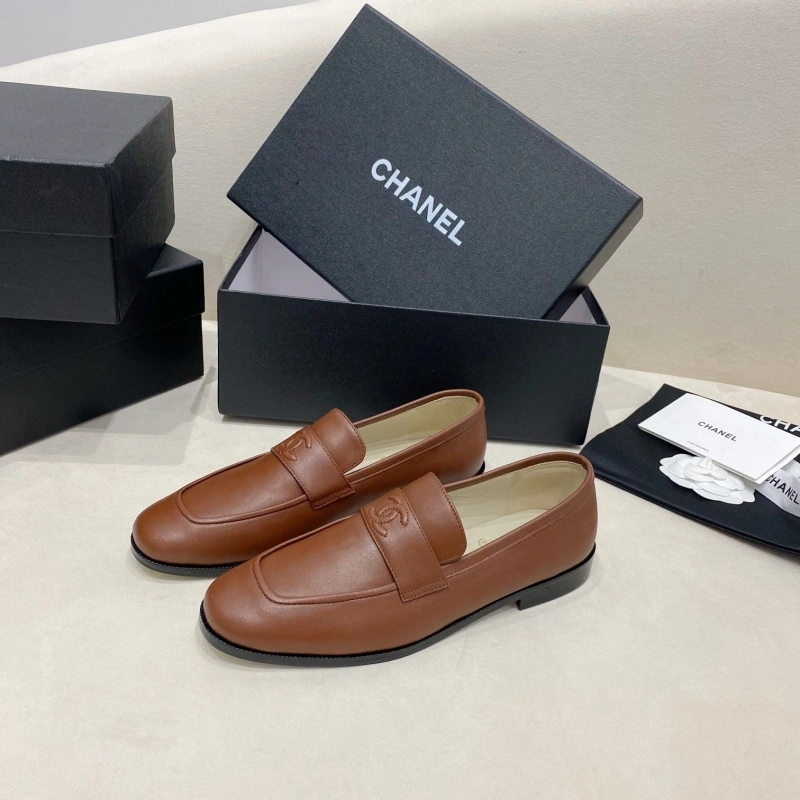 Chxnxl Leather Shoes Versatile 128731