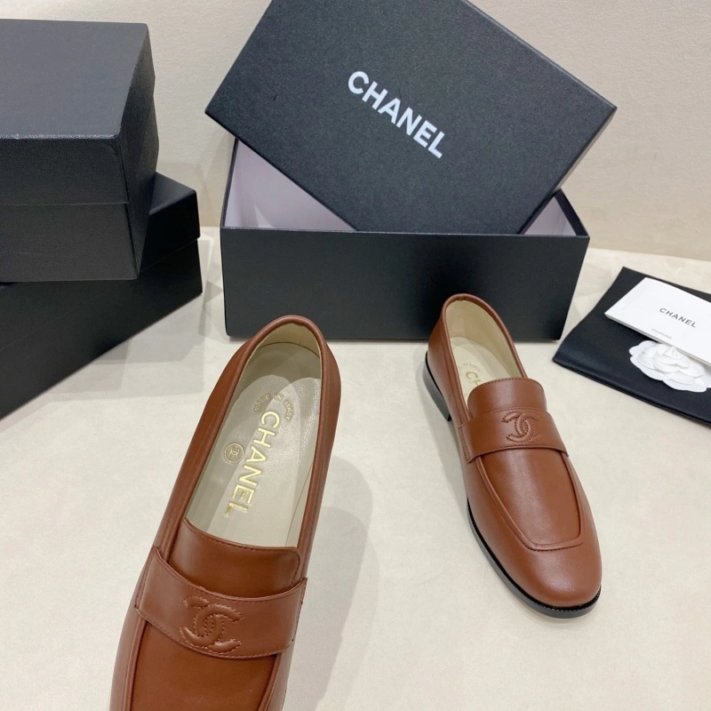Chxnxl Leather Shoes Versatile 128731